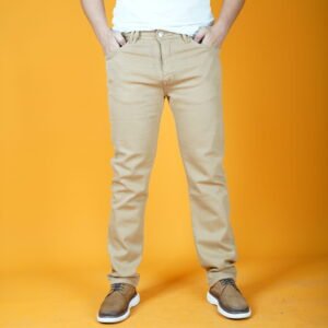 STRAIGHT FIT JACKY JEANS METALLIC GOLD