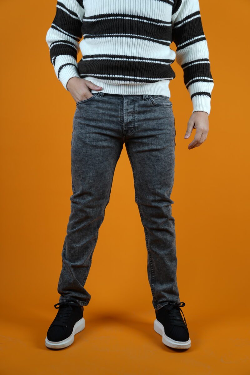 STRAIGHT FIT DANY 02  GRIS CHIFOUNE