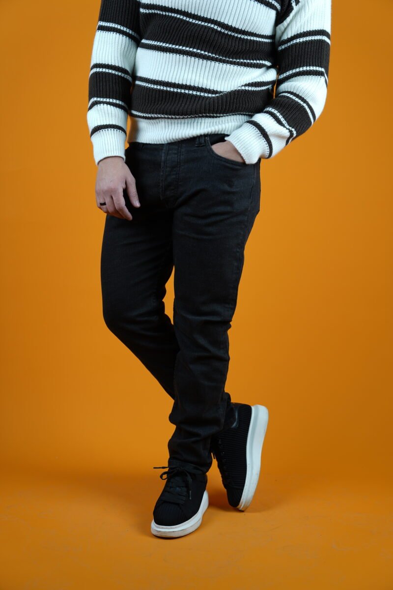 SLIM FIT TAPERED VAN 03 GRIS BRUT